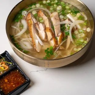 Grilled Lemongrass Chicken Pho