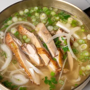 Grilled Lemongrass Chicken Pho