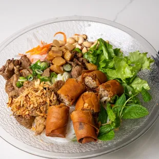 BBQ Pork &amp; Eggrolls Vermicelli