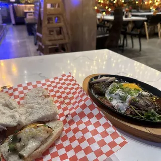 Sizzling Steak and Eggs