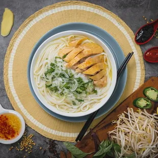 Chicken Pho ( Pho Ga ) our signature dish by Pho Ga Hai Van Anaheim
