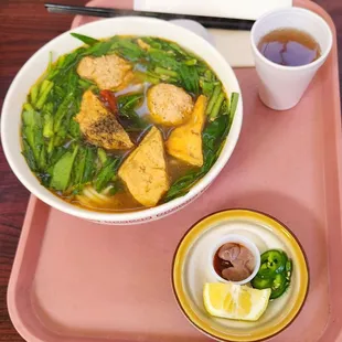 Canh Bún Rau Muống