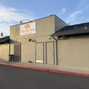 Front of the restaurant