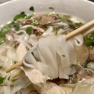 Chicken Meat and Giblets Noodle Soup