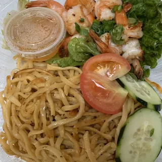 40. Grilled Shrimp with Garlic Noodle