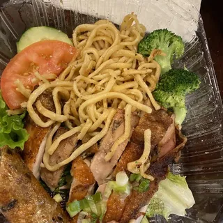 45. Grilled Chicken and Imperial Roll with Vermicelli