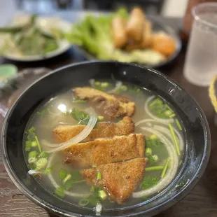 Lemongrass grilled chicken pho