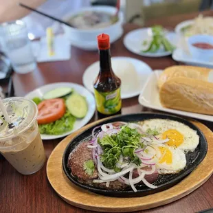 Jumping Beef Over Eggs