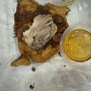 Chicken Steam Rice with Roti Chicken - Cm g rti