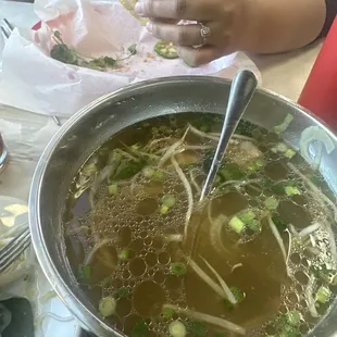 Pho and bahn mi