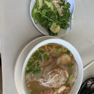 49. Shrimp & Pork Udon Noodle Soup