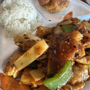 Hot and spicy chicken