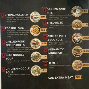 New Menu