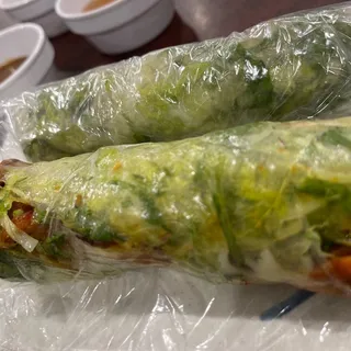 2 BBQ Spring Rolls