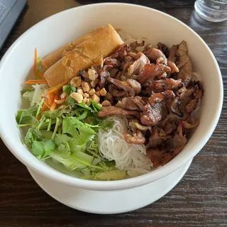 13. Vermicelli with Crispy Egg Rolls and Charbroiled Pork/Beef/Chicken