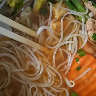 Vegetarian pho