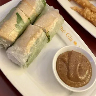 Tofu Salad Rolls