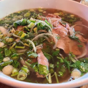 Pho Round Steak &amp; Brisket