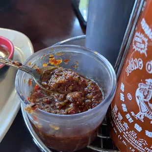 Chili oil