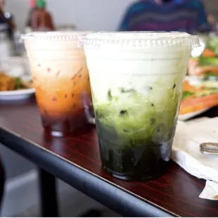 Thai Ice tea &amp; Green Thai Ice Tea :)