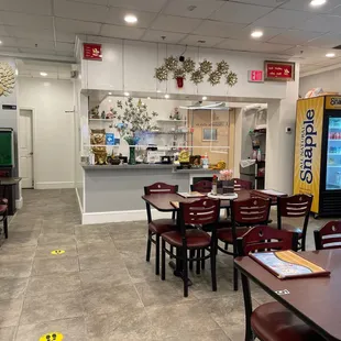 Inside from front door