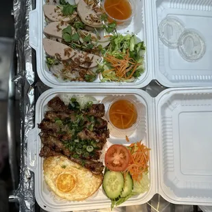 66. Banh Cuon and 52. Com Thap Cam Dac Biet