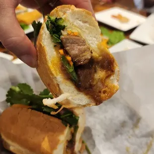 Shaking Beef Bahn Mi