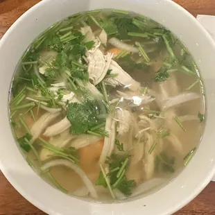 Chicken and shrimp with glass noodles