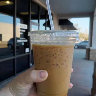 Iced Vietnamese Coffee - Not good, not full, not worth $6.50. Disappointing, tasted pretty much like watered down coffee.