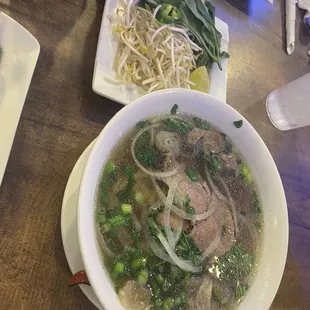 Beef pho bowl