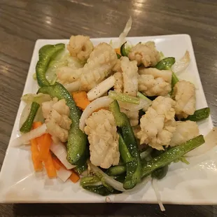 Salt and pepper squid
