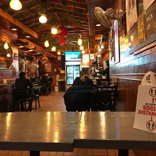 Entry looking into the restaurant