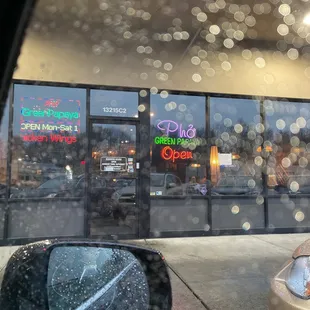 A little rain isn't stopping us.