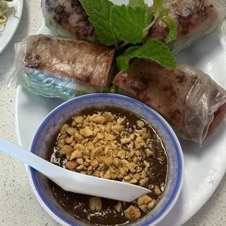 3. Sausage Summer Rolls (2 Roll) - Nem Nướng Cuốn