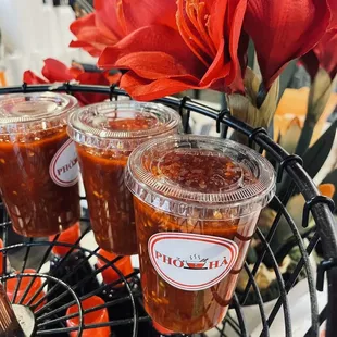 They sell their chili sauce!