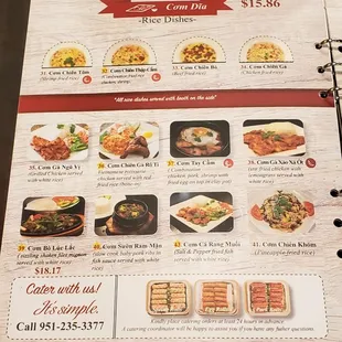 ramen and noodles, menu