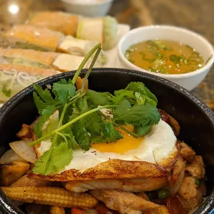 Clay pot.