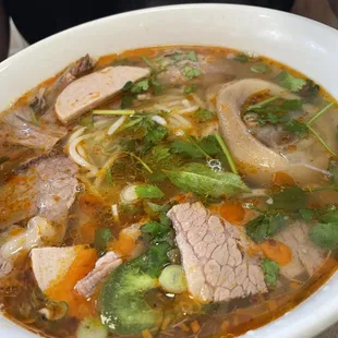 Bun Bo Hue with actual pork shanks! (Do don't see that anymore, only at a Viet auntie's house).