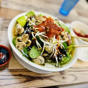 Vegetable tofu Phó