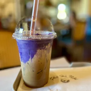 Ube Coffee $6.50 + tax | 06.28.2024