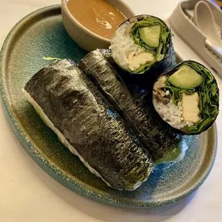 A6. Nori Tofu Mushroom Rolls (Cuon Chay)
