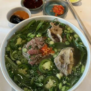 P6. Sauteed Flank Steak Pho (Phở Tái Lăn)