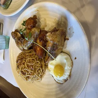 S2. Roasted Kui Fei Chicken with Garlic Noodle