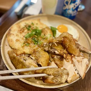 Roasted Kui Fei Chicken Crispy Sticky Rice