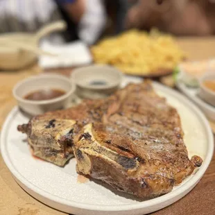 28oz t bone (choice, so kinda tough)