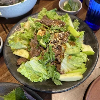P6. Sauteed Flank Steak Pho (Phở Tái Lăn)