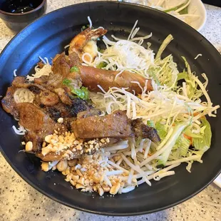 53. Charbroiled pork &amp; egg roll