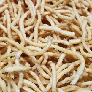 Beef crispy chow mein