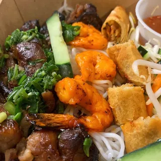 Grilled Pork, Shrimp, & Egg Roll Vermicelli