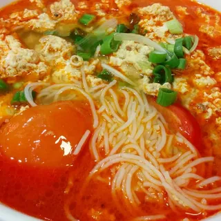 17. Crab Paste and Tomato Vermicelli Soup